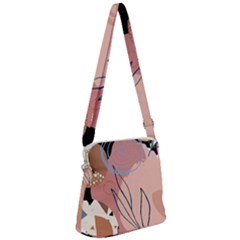 Abstract Boho Bohemian Style Retro Vintage Zipper Messenger Bag by Proyonanggan