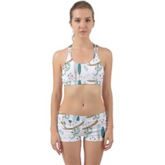 Pattern Sloth Woodland Back Web Gym Set by Hannah976