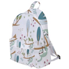 Pattern Sloth Woodland The Plain Backpack by Hannah976
