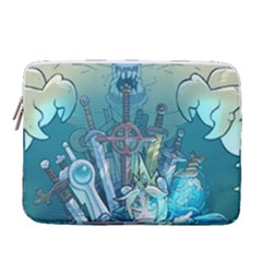 Adventure Time Lich 14  Vertical Laptop Sleeve Case With Pocket by Bedest