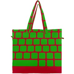 Keyboard Keys Computer Input Pc Canvas Travel Bag by Ravend