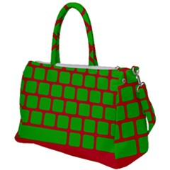 Keyboard Keys Computer Input Pc Duffel Travel Bag by Ravend