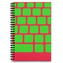 Keyboard Keys Computer Input Pc 5.5  x 8.5  Notebook View1