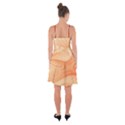 Lachs Kl Rotweissschwarz Kl Ruffle Detail Chiffon Dress View2