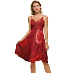 Rotweissschwarz2 Kl Rotweissschwarz Kl Sleeveless Tie Front Chiffon Dress by 2607694c