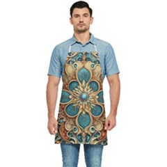 Muster 7 600dpi 12000 Matt Pattern 1 Kitchen Apron by 2607694c