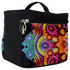 Pink Florales Muster Make Up Travel Bag (big) by 2607694c