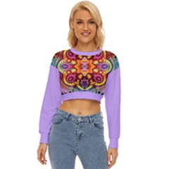 Pink Florales Muster Lightweight Long Sleeve Sweatshirt by 2607694c