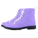 pink florales muster Women s High-Top Canvas Sneakers View2
