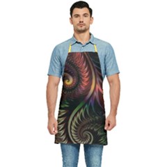 Gelb Fractal Kitchen Apron by 2607694c