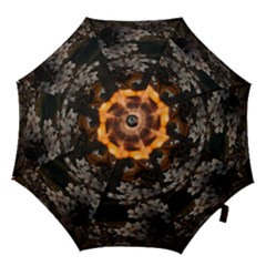White Flower Hook Handle Umbrellas (small) by Azkajaya