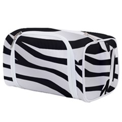 White Tiger Skin Toiletries Pouch by Ket1n9