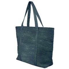 Wooden Wall Zip Up Canvas Bag by Azkajaya