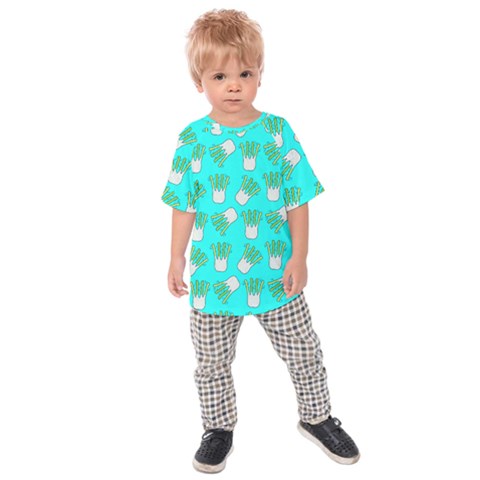 Fennel Pattern 2 Kids  Raglan T-shirt by CocoBellKidsTV24