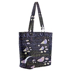 Footprints Path Mystery Unknown Everyday Shoulder Bag With Pouch Bag by Paksenen