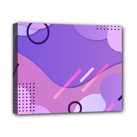 Colorful Labstract Wallpaper Theme Canvas 10  X 8  (stretched) by Apen