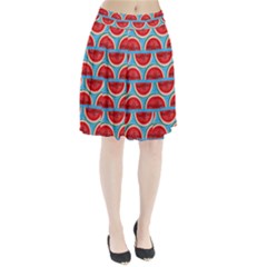 Illustrations Watermelon Texture Pattern Pleated Skirt by anzea
