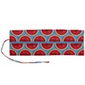 Illustrations Watermelon Texture Pattern Roll Up Canvas Pencil Holder (M) View1