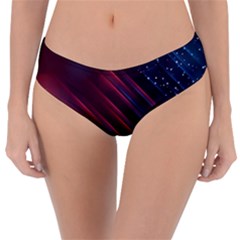 Illustrations Space Purple Reversible Classic Bikini Bottoms by anzea