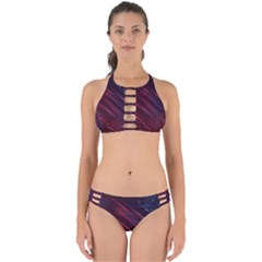 Illustrations Space Purple Perfectly Cut Out Bikini Set by anzea