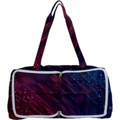 Illustrations Space Purple Multi Function Bag by anzea