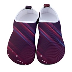 Illustrations Space Purple Men s Sock-style Water Shoes by anzea