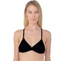 Abstract Texture Reversible Tri Bikini Top View3