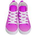 Gradient Pink - Pastel Yellow Pink Rosa Kids  Hi-Top Skate Sneakers View1