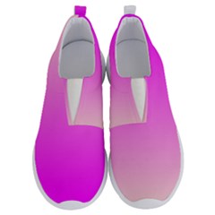 Gradient Pink - Pastel Yellow Pink Rosa No Lace Lightweight Shoes by 2607694c