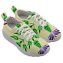 Thistle Flower Purple Thorny Flora Kids Athletic Shoes View3