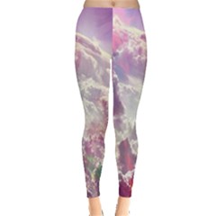 Clouds Multicolor Fantasy Art Skies Everyday Leggings  by Ket1n9