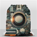 Technology Robot Internet Processor Drawstring Bag (Small) View2