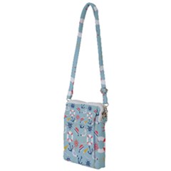 Nautical Marine Symbols Seamless Pattern Multi Function Travel Bag by Hannah976