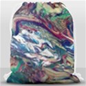 Abstract strata IV Drawstring Bag (Large) View2