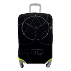 Math Board Circuit Circuits Computer Shield Tech Technology Luggage Cover (small) by Loisa77