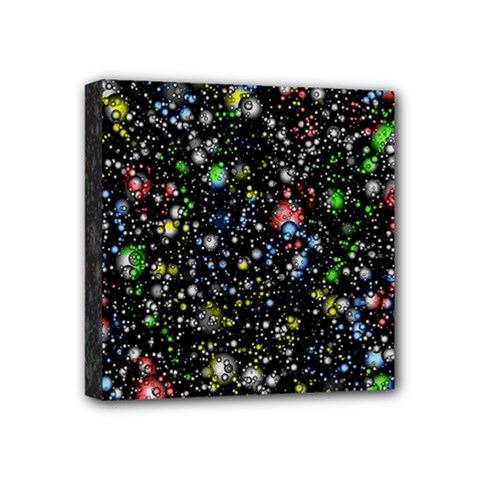 Universe Star Planet Galaxy Mini Canvas 4  X 4  (stretched) by Ravend