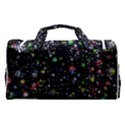 Universe Star Planet Galaxy Sports Gym Duffle Bag with Shoe Compartment View2