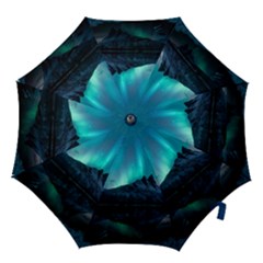Aurora Borealis Mountain Reflection Hook Handle Umbrellas (small) by Grandong