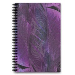 Feather Pattern Texture Form 5 5  X 8 5  Notebook by Grandong