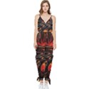 Dragon Sleeveless Tie Ankle Chiffon Jumpsuit View1