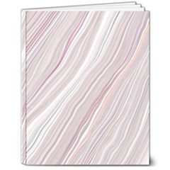Marble Texture Marble Painting 8  X 10  Softcover Notebook by Ndabl3x