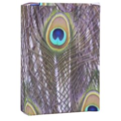 Peacock Bird Feathers Plumage Peacock Playing Cards Single Design (rectangle) With Custom Box by Perong
