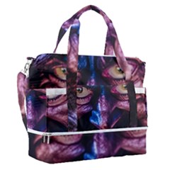 Shadow Madness (ai) Sports Shoulder Bag With Shoes Compartment by dflcprintsclothing