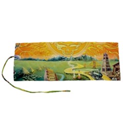 Grateful Dead Golden Road Roll Up Canvas Pencil Holder (s) by Bedest