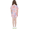 July Summer Strawberry Pink Berry Kids  T-Shirt And Sports Shorts Set View2
