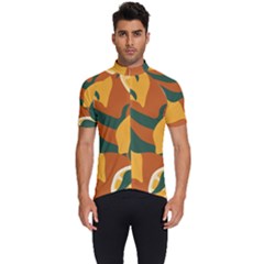 Lemon Citrus Fruit Summer Painting Drawing Men s Short Sleeve Cycling Jersey by Grandong
