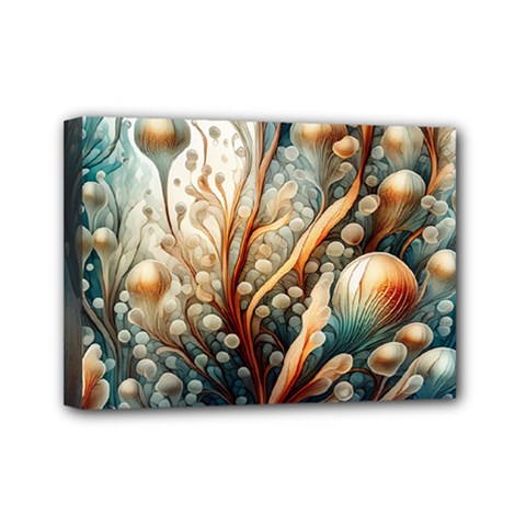 Undersea Dreams Saltwater Ocean Mini Canvas 7  X 5  (stretched) by Apenda