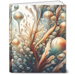 Undersea Dreams Saltwater Ocean 8  X 10  Softcover Notebook by Apenda