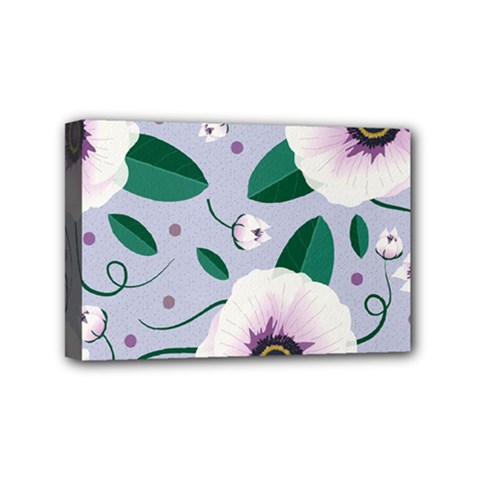 Flowers Petals Blossom Flora Mini Canvas 6  X 4  (stretched) by Apenda