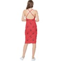 Spiders Pattern Seamless Arachnids Bodycon Cross Back Summer Dress View2